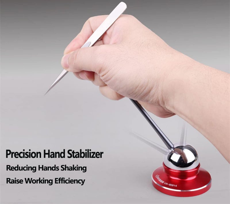 ANSAI Handheld Stabilizer for hobbyists Modeling Tools Military Scale Models Miniature Model Figure Handcraft Painting Carving tweezer Electronic - Image 2